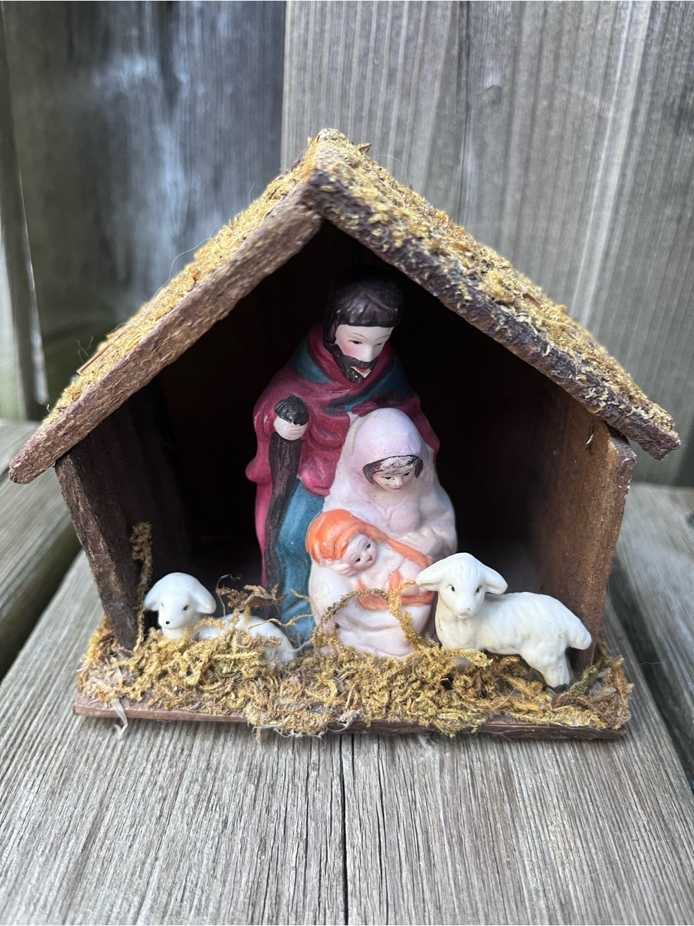 Vintage Nativity Scene From The 1960’s